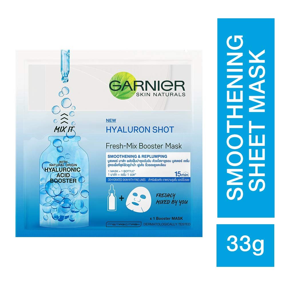 Garnier Fresh Mix Hyaluronic Acid - Plumping Face Mask